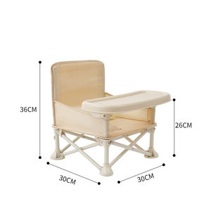 Crianças Viagem Booster Assento com Bandeja para Bebê Dobrável Cadeira Alta Portátil Cadeira de Jantar Do Bebê das Crianças Assento dobrável com Bandeja - Product Image 4