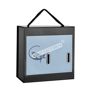 Premium Custom Logo Luxury Large Matte Rigid Paper Cardboard Black Foldable <b>Empty</b> Magnetic Folding Closure <b>Gift</b> <b>Box</b> Packaging - Product Image 2