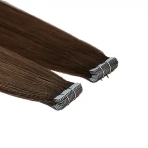 Remy Tape-In Extensiones de cabello Cabello humano virgen para mejorar el volumen y el estilo de la máquina de fabricación de cabello trenzado