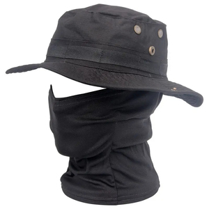 Women Men Hiking Fishing Boonie Hat Outdoor Sport Sun UV Protection Neck <strong>Face</strong> Camouflage Adjustable Bucket Caps and Mask - Product Image 5