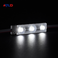 Le module élevé du rendement 160LM/W DC12V 3LED allume le module imperméable IP68 2835smd 1W LED pour annoncer des caissons lumineux