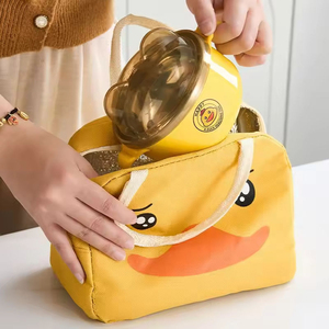 Cute Yellow Stainless Steel Kids Bowl With Lid And Cup <b>Set</b> For Children Mealtime Use - Product Image 5