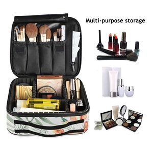 Custom Print Women Cosmetic <b>Box</b> Travel Organizer Portable <b>Makeup</b> <b>Storage</b> Bags Toiletry Cosmetic Case - Product Image 4
