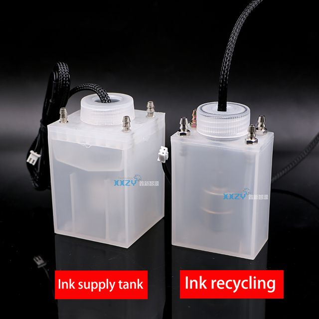 Ink Tank for Wit color Smart Inkjet Printer Ink supply Cartridge Solvent Printer with Starfire 1024 Printhead Ink Recycling Tank