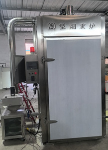 Ahumador Industrial Automático para Salchichas y Embutidos con Control Inteligente PLC, <span class=keywords><strong>Horno</strong></span> de Ahumado de Carne de Res y <span class=keywords><strong>Pollo</strong></span> con Motor de Acero Inoxidable - Product Image 6