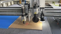 Machine de découpe CNC Utools avec couteau oscillant 1325 et caméra CCD pour le cuir