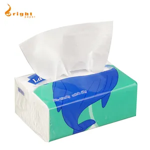 Promotional Facial Box Tissue Paper High Quality Hygienic Tissue Paper