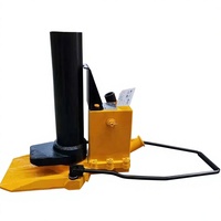 Vérin hydraulique GYQD-196 pour plaques de traverses de voie ferrée - Machine de levage de voie de 196 kN (30 tonnes) à course longue pour le compactage de lestage
