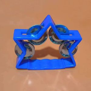 Shaker à main quatre étoiles Orff, instrument de musique, aides pédagogiques pour la musique, accessoires de spectacle de danse pour la maternelle - Product Image 3