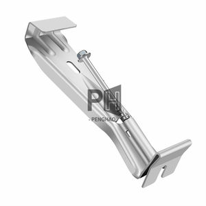 Cintres de <span class=keywords><strong>gouttière</strong></span> <span class=keywords><strong>en</strong></span> aluminium de 5 pouces avec vis pré-insérées, supports de <span class=keywords><strong>gouttière</strong></span> robustes pour réparer les gouttières affaissées - Product Image 1