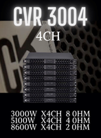 Amplificateur audio CVR D-3004, amplificateurs de puissance 4 canaux très vendus