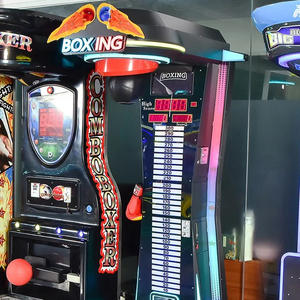 <span class=keywords><strong>Jeu</strong></span> de poinçon d'arcade de boxe à pièces Offre Spéciale amusant interactif électronique pour le <span class=keywords><strong>jeu</strong></span> de frappe du roi du marteau de parc d'attractions - Product Image 5