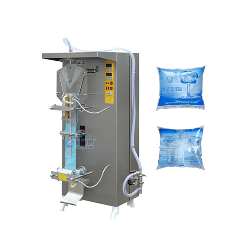 AS1000 Liquid Packaging Machine Pour Couper Leau En Sachet Automatic 3 in 1 Sachet Water Production