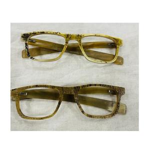 ที่มีคุณภาพพรีเมี่ยมธรรมชาติบัฟฟาโลฮอร์นกรอบแสง/บัฟฟาโลฮอร์นที่กำหนดเองบัฟฟาโลฮอร์นกรอบแว่นตาวินเทจ - Product Image 6