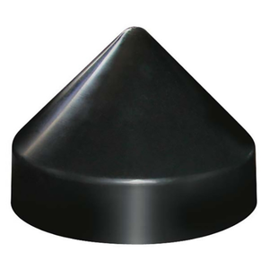 White/Black Color Pe 18" <strong>Piling</strong> Cap for Marine Floating <strong>Dock</strong> - Product Image 2
