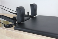Cama de Pilates Reformer de Alta Calidad con Núcleo de Roble Macizo, Equipo de Pilates de Grado Comercial para Gimnasio, Cama de Fitness Resistente