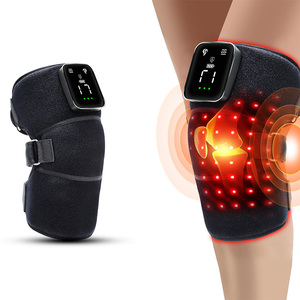 Rodillera de neopreno con terapia de luz roja LED personalizada con masaje vibratorio 660nm y 850nm con control táctil - Product Image 1