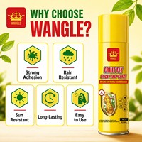 260ml 450ml 860ml Vliegenvanger Spray Weerbestendige Kleverige Insectenlijm voor Landbouw Ongediertebestrijding