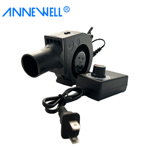 Quạt thổi khí ly tâm tốc độ cao OEM 97mm DC 12V 24V 36V với phích cắm AC, bộ điều khiển 3 tốc độ, quạt nhỏ dùng cho máy sưởi BBQ 9733 - Product Image 4