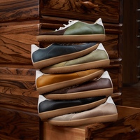 Sneakers décontractées en cuir véritable rétro pour hommes avec logo personnalisé, chaussures vintage GAT, chaussures de sport classiques minimalistes de luxe pour la vente en gros