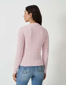 Maglione con cavo rosa personalizzato da donna Design invernale maglieria Casual da donna lavorata a maglia Slim Fit <span class=keywords><strong>vestiti</strong></span> da ragazza Cardigan - Product Image 4