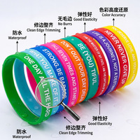 Fabricant professionnel de bracelets en silicone, vente en gros de bracelets en silicone, impression de bracelets en silicone personnalisés