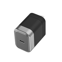 Chargeur mural USB-C à livraison rapide PD30W tendance avec coque épissée, prise US, adaptateur pour iPhone Samsung