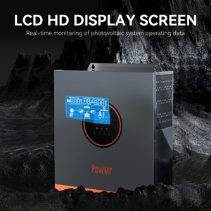 Biến tần năng lượng mặt trời sóng sin thuần PowMr một pha, phiên bản Mỹ, 5KW DC 48V sang AC 110V, công suất tối đa của dàn pin mặt trời 5500W - Product Image 2
