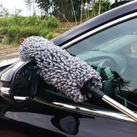 Plumeau en microfibre pour voiture Esun avec longue poignée extensible sécurisée anti-rayures multi-usages