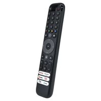 Control Remoto RF de Código Fijo RC833 GUB1 433MHz Compatible con TCL LCD QLED Smart TV 65P745 55C745 43LC645 65C845