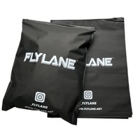 Sac à fermeture éclair en plastique noir mat personnalisé réutilisable pour les vêtements, vêtements et chaussures Pochette à zip-lock pour les sweats à capuche et l'emballage de T-shirts