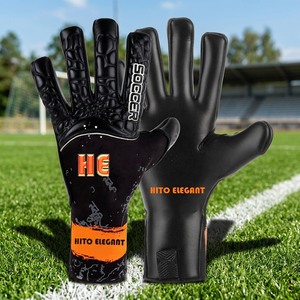 Customizable Soccer Goalkeeper Gloves Durable <b>Super</b> Grip with High Wear Resistance Flexibility Protective Latex Finger Cover - Product Image 4