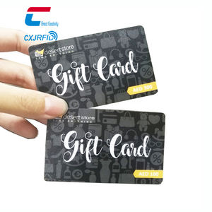 中国サプライヤーからのプロのカスタム印刷プラスチック無料ギフトカードギフトカード - Product Image 3