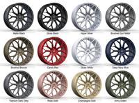 Nuevas llantas de aleación forjadas de una pieza de 16 a 24 pulgadas, multirradio, 5x112, 5x114.3, 5x120, negro mate, de alto rendimiento, personalizadas, 25 mm ET