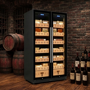 NE-171-12 Humidor Eléctrico de Doble Puerta con Humedad Constante para Añejar Cigarros, para Uso Comercial - Product Image 5
