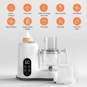 2025 BPA Free cucina Smart Digital 10 in 1 Baby Food robot frullatore per biberon sterilizzatore scaldabagno alimenti per bambini riscaldatore piroscafo - Product Image 3