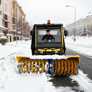 High Efficiency 250CC Road <strong>Snow</strong> Removal Sweeper Ride on ATV Skid Steer Electric <strong>Snow</strong> Blower <strong>Machine</strong> - Product Image 4