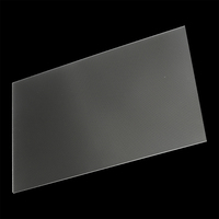 Plaque diffuseur prismatique KUNXIN PMMA UGR<19 2mm transparente anti-éblouissement 1220*2440mm RoHS