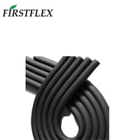 FIRSTFLEX Isolation de tuyaux en caoutchouc nitrile ignifuge, tuyau composite HVAC, conduit d'air flexible pour la circulation d'air industrielle