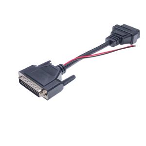 AOTAI 30CM 12V 24V J1962 OBDII Mâle à DB25 Mâle Câble Rond pour Outil de Diagnostic - Product Image 4