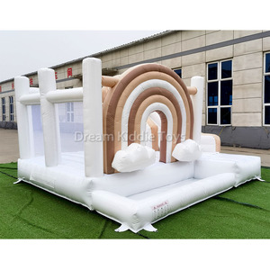 Structure gonflable combinée en PVC écologique pour l'extérieur, avec <span class=keywords><strong>piscine</strong></span> à balles pour enfants, idéale pour la <span class=keywords><strong>location</strong></span> - Product Image 4
