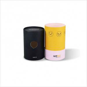 Boîte cadeau en papier kraft pour bougies, boîtier rond en carton avec logo de beauté, nouvelle collection - Product Image 5