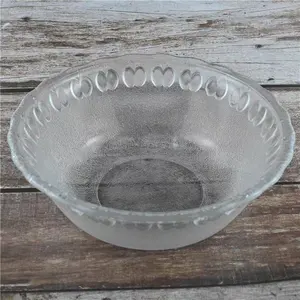 Tazón de vidrio/tazón de postre de vidrio/Frutero de vidrio