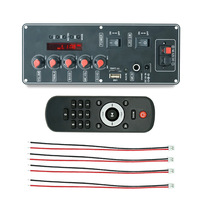 Módulo Amplificador de Audio con Decodificador MP3 BT 5.0 de 2*10W, Radio FM, Grabación, Reproductor de Música sin Pérdidas para Altavoces de Carro y Audio de Automóvil