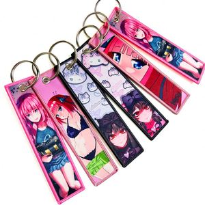 <b>Custom</b> Kawaii Safety Wallet Accessories <b>Key</b> Chain Jettags Embroidery Japan Anime Jet Tag Keychain - Product Image 2