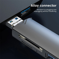6 en 1 titiultifuntion 3,0 ARD eader Disk yype ic/ icicro SB/f/Slash Lash Rive Emory ARD eading ddapter Hone ccccessories
