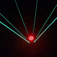 Projecteur laser professionnel à faisceau unique LED 2W Rgb, système de spectacle de lumière de scène, couleur complète, Dmx 3 en 1, pointeur laser