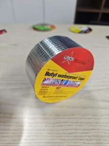 Cinta adhesiva impermeable de caucho butílico de acero para techos y desagües de suelo 2 años de garantía - Product Image 3