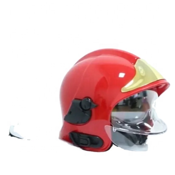 Fireman Helmet with Double Goggles