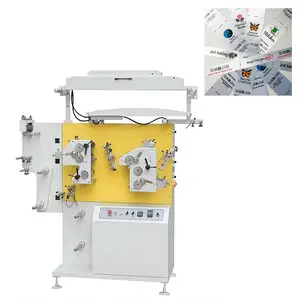 OR-JR-1521 high efficiency 3 color wash care label printing machine flexo label printing machine flexo printing machine